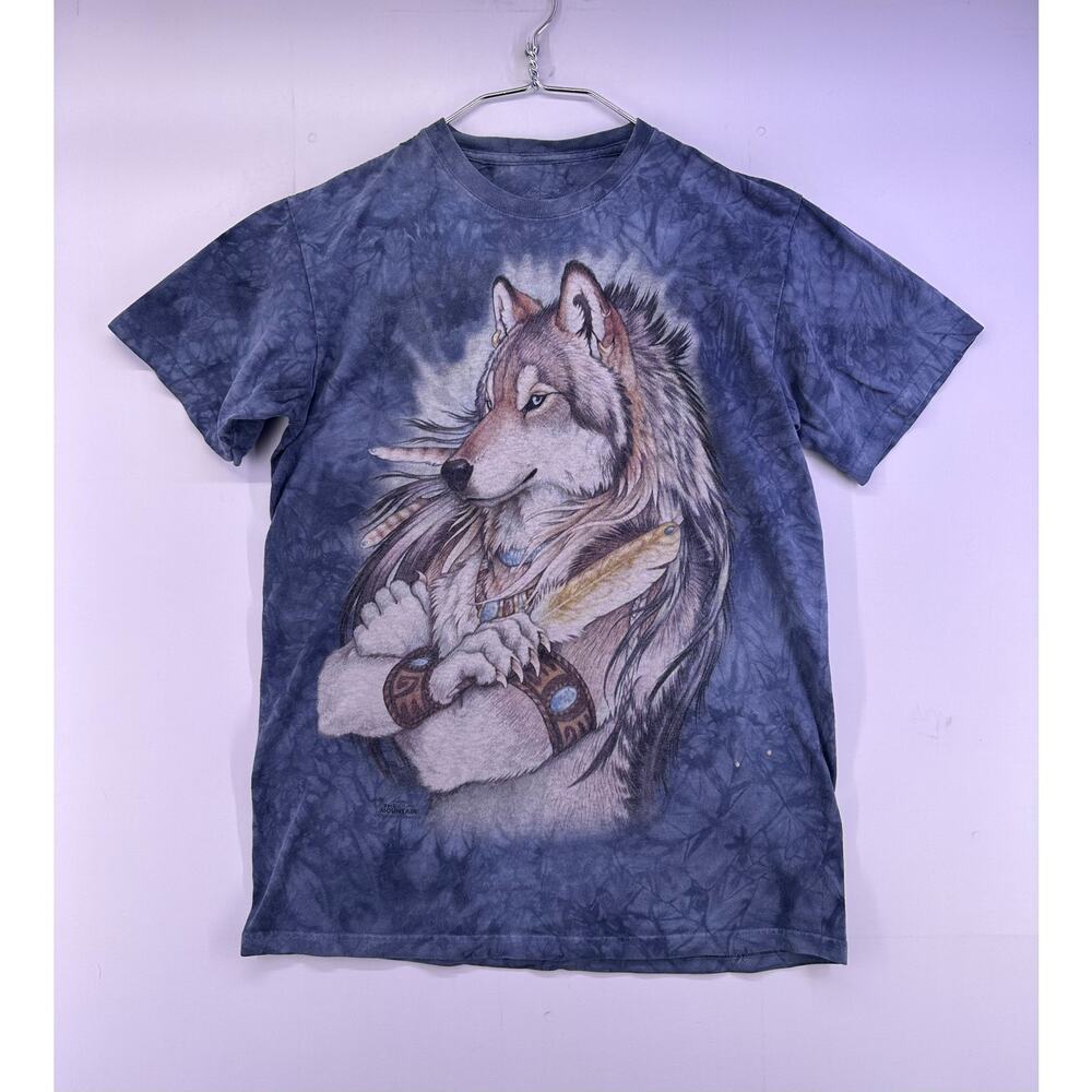 The Mountain 2011 Christy Grandjean NativeAmerican Wolf Sz M